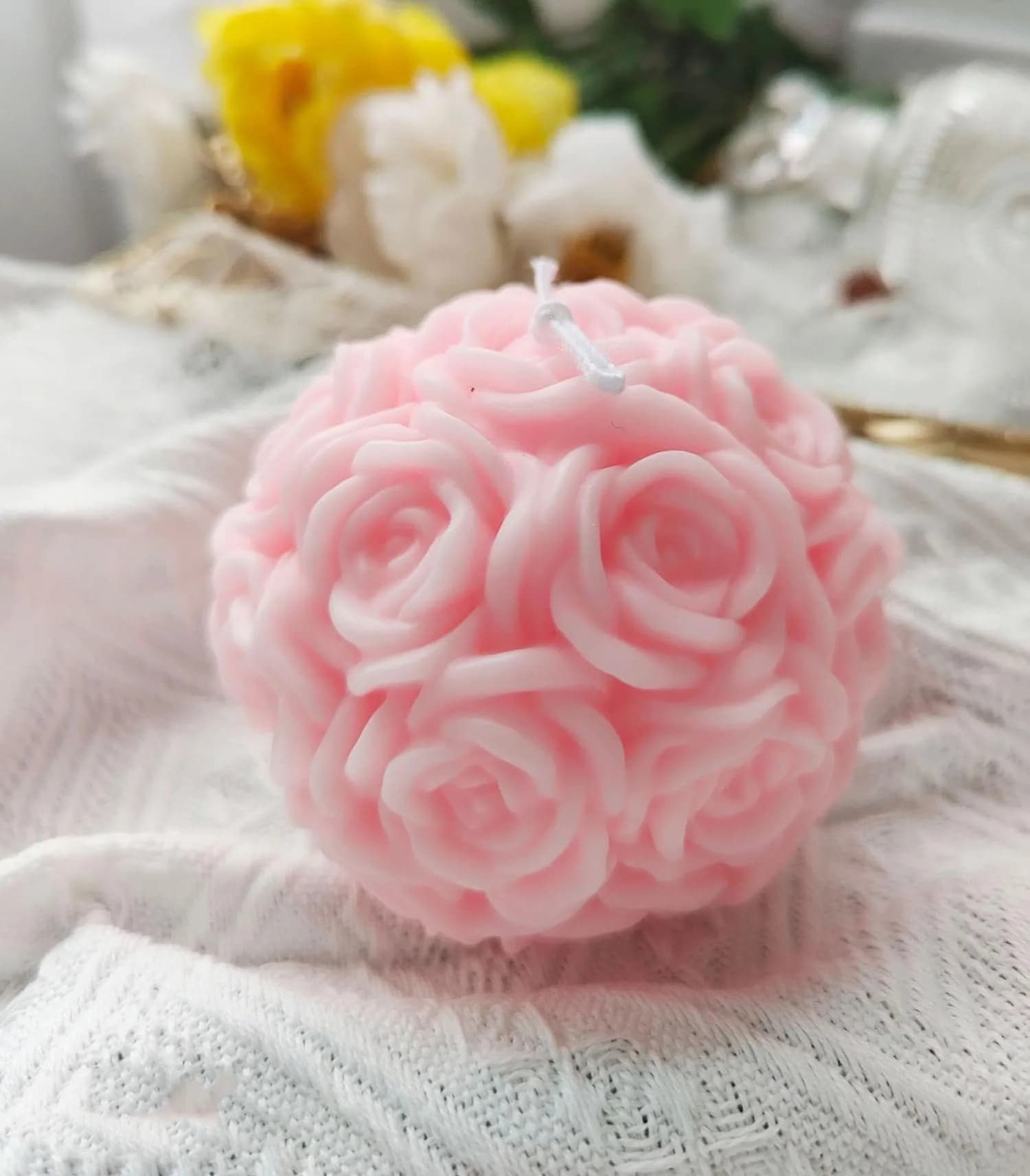 Rose Candle