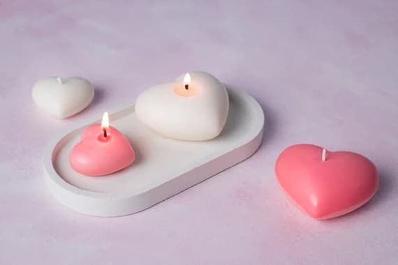 Heart Candle